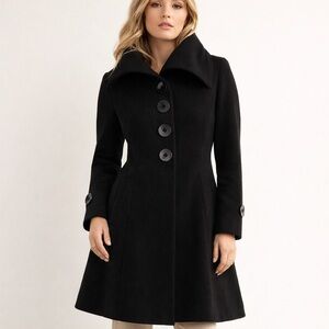 Elegant Black Women's Coat